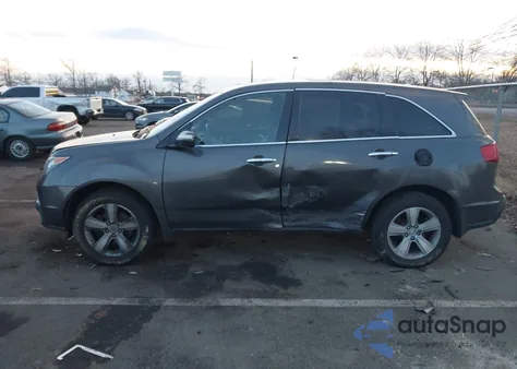 2010 Acura Mdx из США, поврежденный, VIN 2HNYD2H2XAH517838